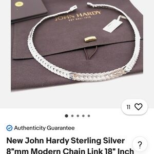 John Hardy modern link chain 18"